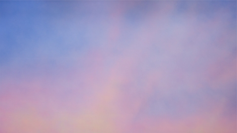 Alex Israel Sky Backdrop, 2012. Acrylic on canvas